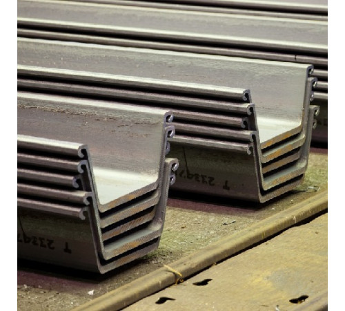 Шпунты Ларсена в Мозыре для строительства и укрепления