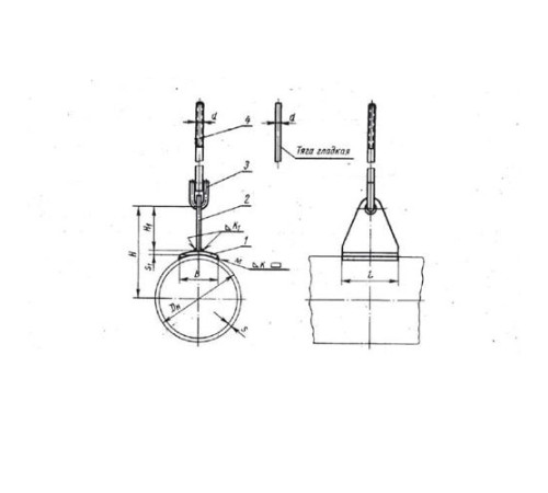 Блоки приварные с накладкой подвесок трубопроводов в Мозыре