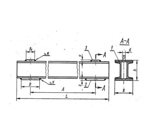 Балки опорных подвесок трубопроводов в Мозыре