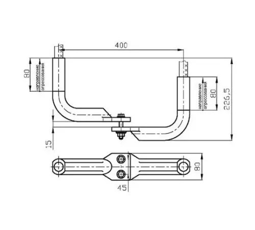 Аппаратные зажимы типа 2А2А для ЛЭП в Мозыре
