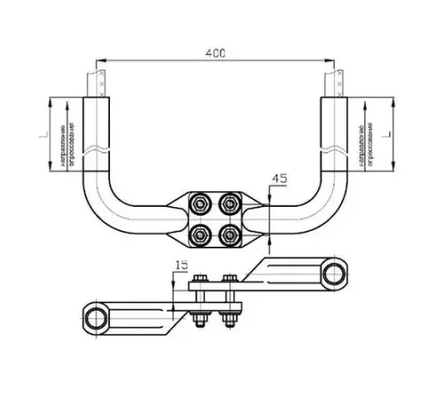Аппаратные зажимы типа 2А4А в Мозыре для ЛЭП