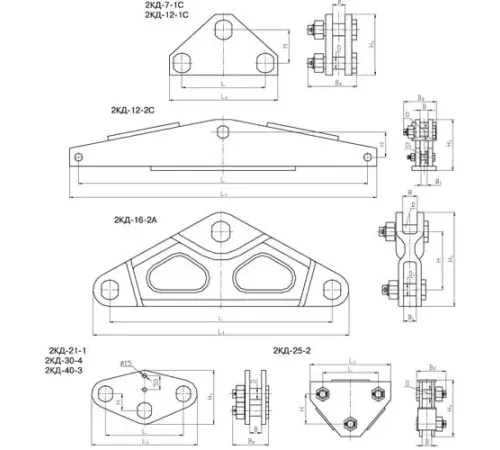 Коромысла типа 2К для ЛЭП в Мозыре с доставкой по Беларуси