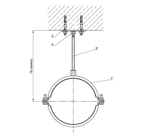 Крепления трубопроводов к перекрытию в Мозыре для юрлиц