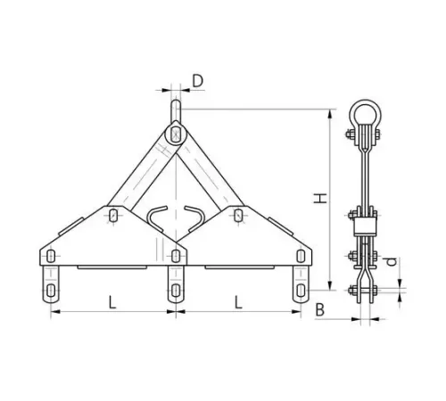 Коромысла типа 3КБ для ЛЭП в Мозыре