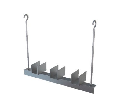 Подвески трех труб с изоляцией в Мозыре