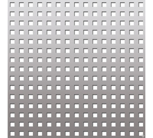 Перфорированные листы Qg с квадратными отверстиями 1х2м в Мозыре