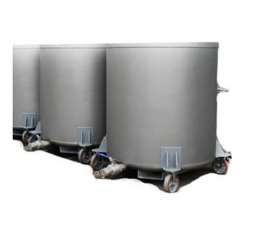 Передвижные дежи для лакокрасочной промышленности в Мозыре