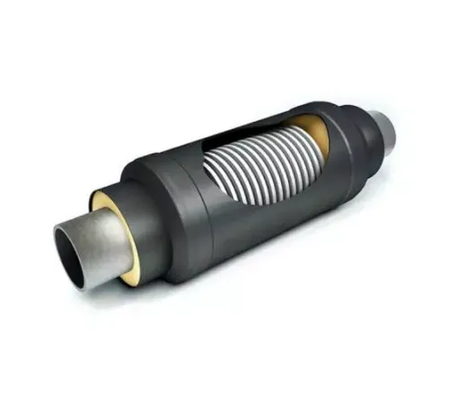 Сильфонные компенсаторы в ППУ изоляции в Мозыре