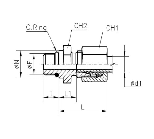 Штуцеры ввертные UNF с уплотнением в Мозыре