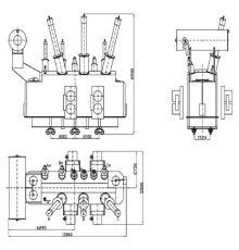Силовые автотрансформаторы однофазные и трехфазные 220 - 500 кВ