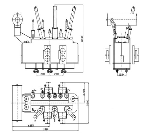 Силовые автотрансформаторы 220-500 кВ в Мозыре