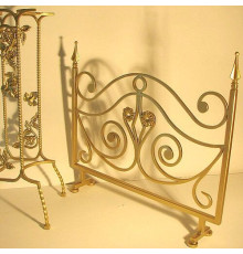 Латунные каминные решетки