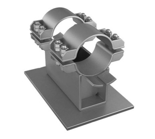 Хомутовые направляющие опоры для труб в Мозыре