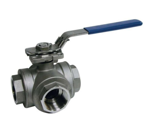 Трехходовые шаровые муфтовые краны AISI в Мозыре