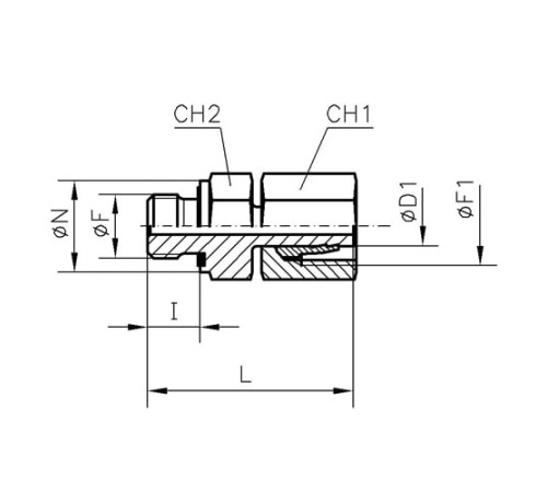 Штуцеры ввертные с уплотнением TN126 GG-M в Мозыре