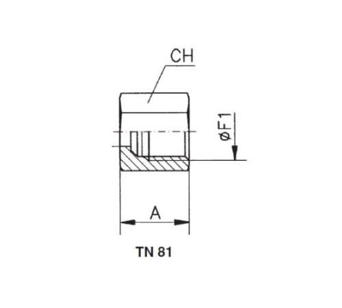 Накидные гайки TN81 и врезные кольца TN88 в Мозыре