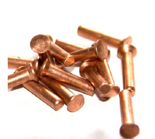 Медные заклепки с потайной головкой в Мозыре