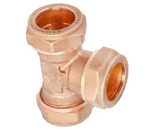 Медные обжимные тройники в Мозыре с доставкой по Беларуси