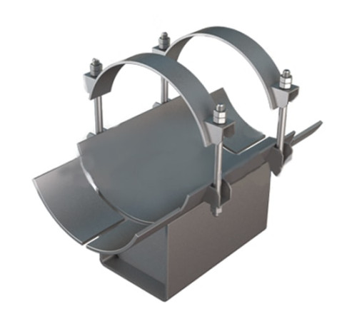 Неподвижные хомутовые опоры в Мозыре для трубопроводов