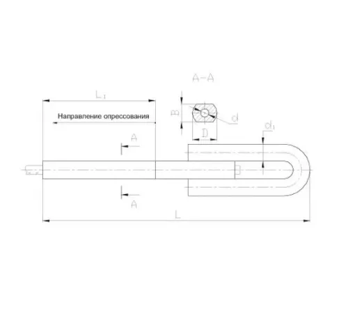 Натяжные прессуемые зажимы типа НС в Мозыре