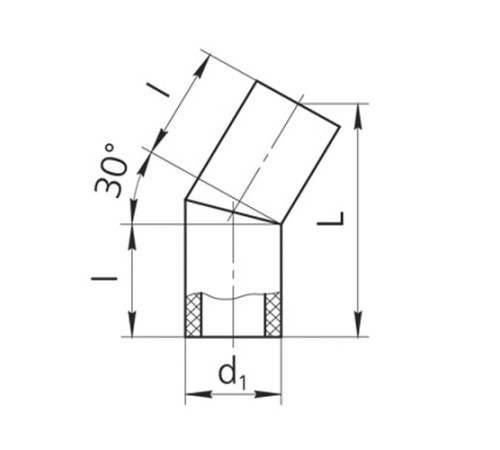 Оболочки на теплоизоляционные отводы 30° в Мозыре