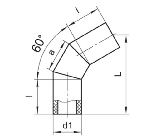 Оболочки на теплоизоляционные отводы 60° в Мозыре