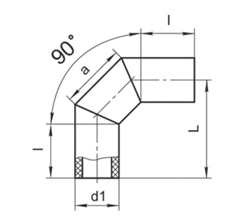 Оболочки на теплоизоляционные отводы 90° в Мозыре