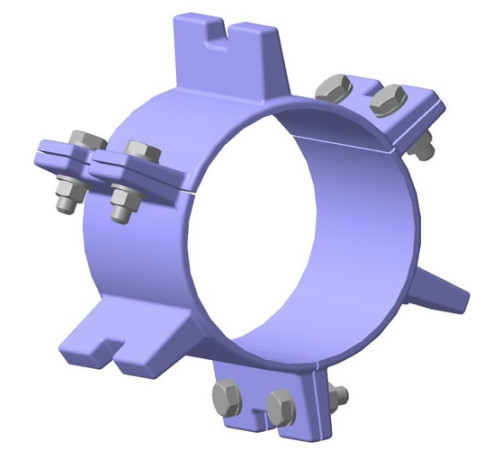 Опорно-центрирующие кольца для трубопроводов в Мозыре