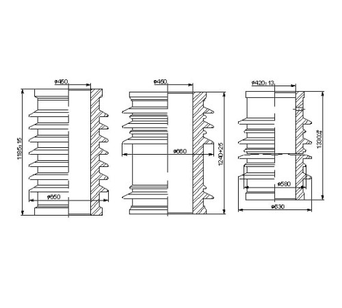 Покрышки для трансформаторов напряжения 110 кВ в Мозыре