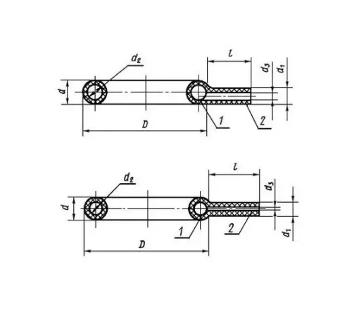Резинотканевые прокладки полые круглого сечения в Мозыре