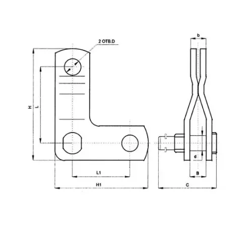 Промежуточные звенья ПТМ для ЛЭП в Мозыре