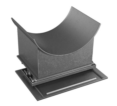 Стальные катковые опоры для трубопроводов в Мозыре