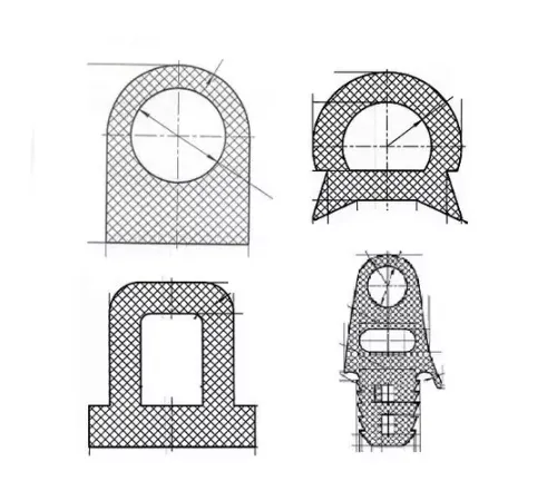 Термостойкие силиконовые профили в Мозыре для юрлиц