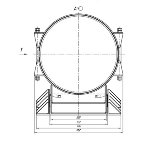 Опоры ТПР.08.13.00.000 в Мозыре для трубопроводов