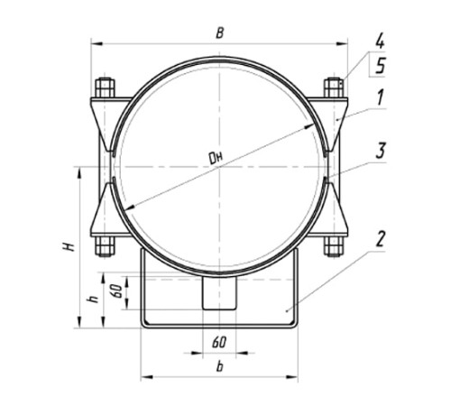 Опоры ТПР.14.45.00.000 в Мозыре для трубопроводов