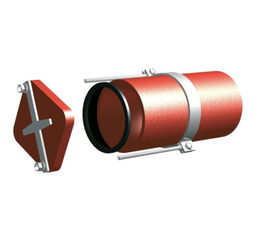 Безраструбные заглушки с прижимными скобами в Мозыре